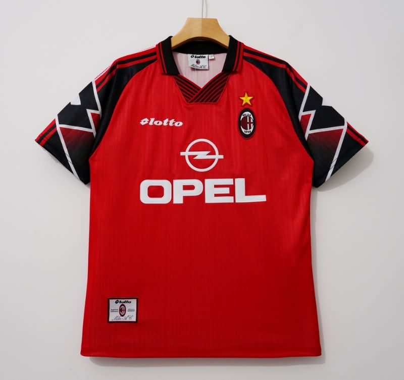 Thailand Quality(AAA) 1997/98 AC Milan Fourth Retro Soccer Jersey