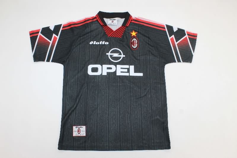 Thailand Quality(AAA) 1997/98 AC Milan Third Retro Soccer Jersey 02