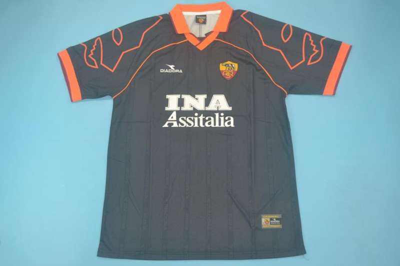 Thailand Quality(AAA) 1999/00 AS Roma Third Retro Soccer Jersey
