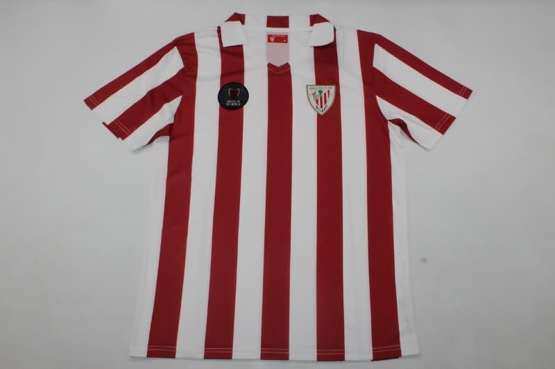 Thailand Quality(AAA) 1984 Athletic Bilbao Home Retro Soccer Jersey