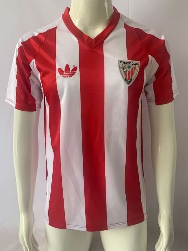 Thailand Quality(AAA) 1986/87 Athletic Bilbao Home Retro Soccer Jersey