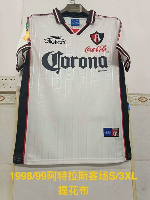 Thailand Quality(AAA) 1999/00 Atlas Away Retro Soccer Jersey