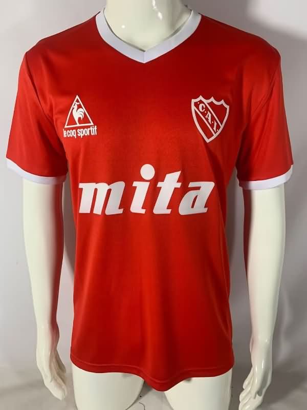 Thailand Quality(AAA) 1986/88 Atletico Independiente Home Retro Soccer Jersey