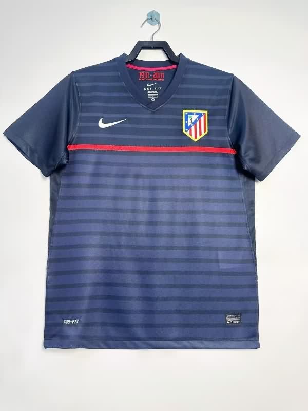 Thailand Quality(AAA) 2011/12 Atletico Madrid Away Retro Soccer Jersey