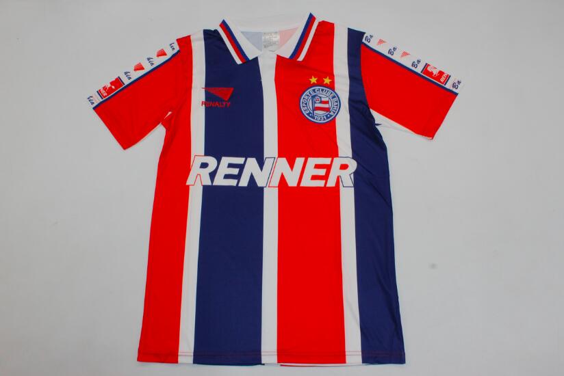 Thailand Quality(AAA) 1996 Bahia Away Retro Soccer Jersey