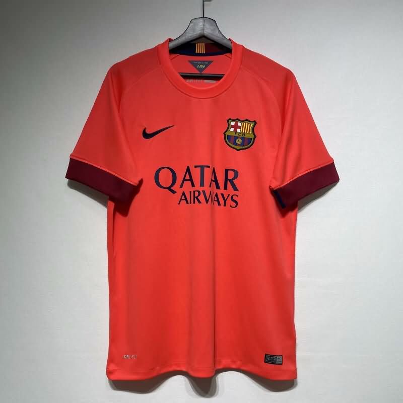 Thailand Quality(AAA) 2014/15 Barcelona Away Retro Soccer Jersey