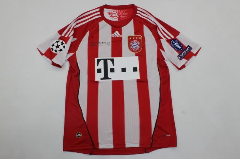 Thailand Quality(AAA) 2010/11 Bayern Munich Home UCL Final Retro Soccer Jersey