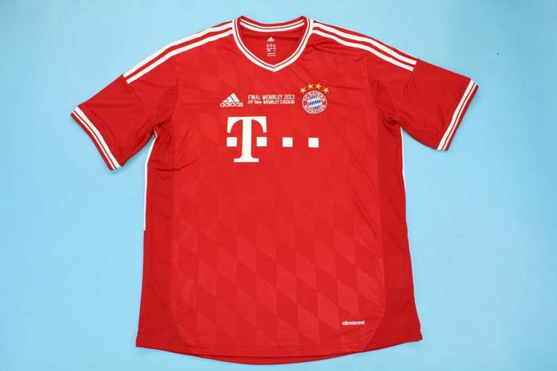 Thailand Quality(AAA) 2012/13 Bayern Munich Home UCL Final Retro Soccer Jersey