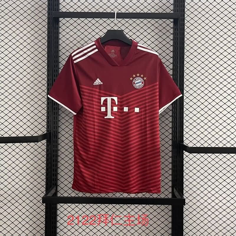 Thailand Quality(AAA) 2021/22 Bayern Munich Home Retro Soccer Jersey