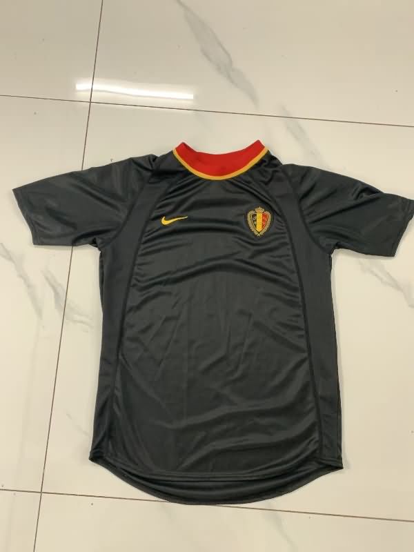 Thailand Quality(AAA) 2000 Belgium Away Retro Soccer Jersey