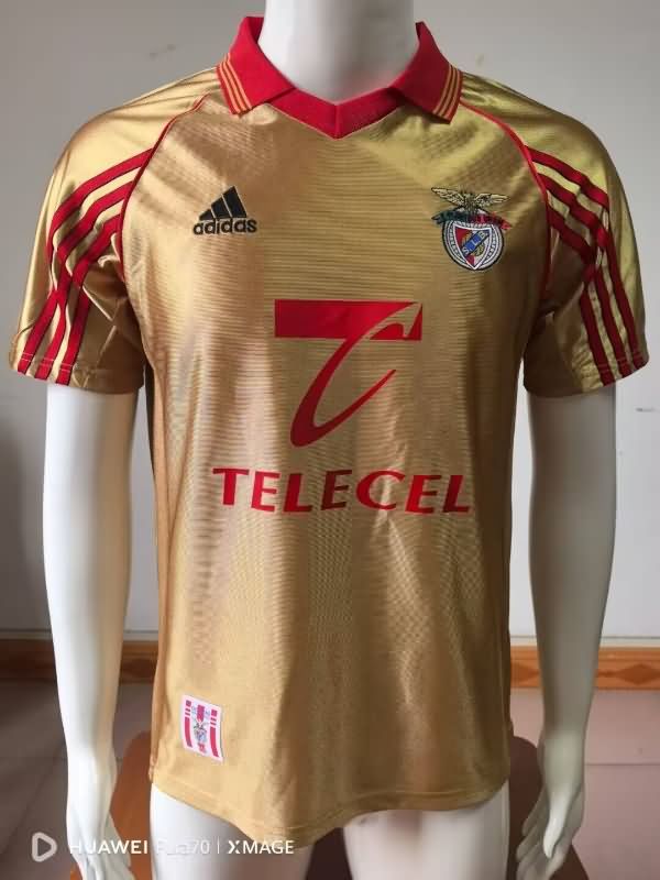 Thailand Quality(AAA) 1998/99 Benfica Away Retro Soccer Jersey