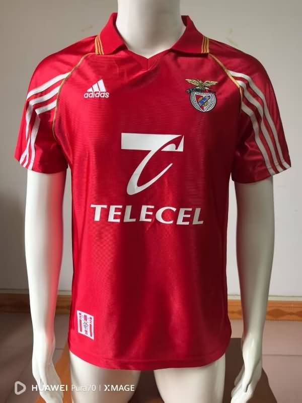 Thailand Quality(AAA) 1998/99 Benfica Home Retro Soccer Jersey