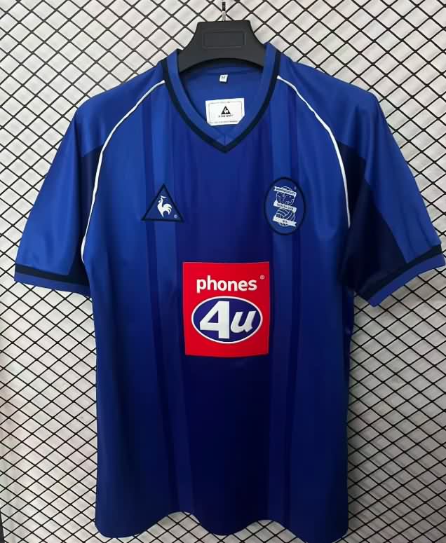 Thailand Quality(AAA) 2002/03 Birmingham City Home Retro Soccer Jersey