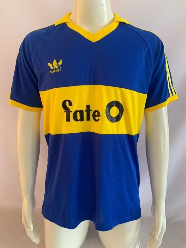 Thailand Quality(AAA) 1986/88 Boca Juniors Home Retro Soccer Jersey
