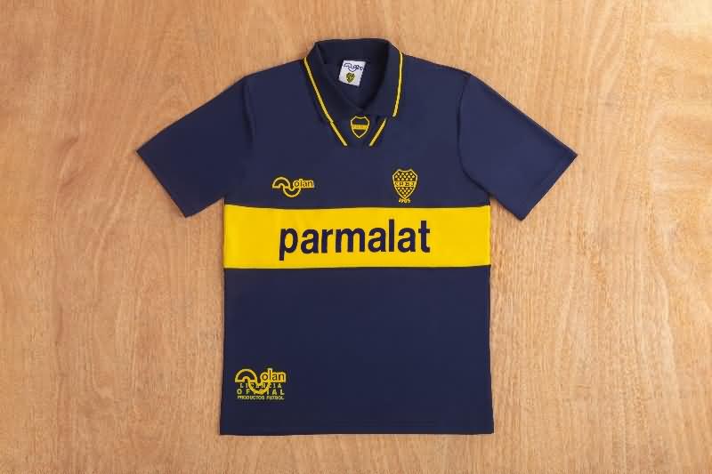 Thailand Quality(AAA) 1992/95 Boca Juniors Home Retro Soccer Jersey