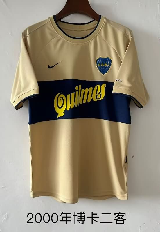 Thailand Quality(AAA) 1999/00 Boca Juniors Third Retro Soccer Jersey