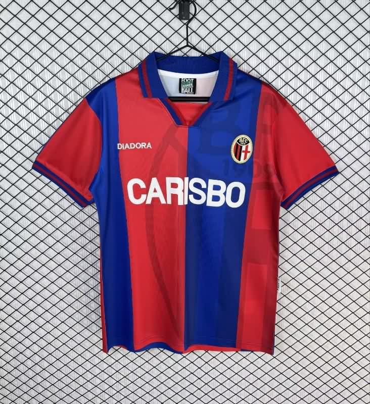Thailand Quality(AAA) 1996/97 Bologna Home Retro Soccer Jersey