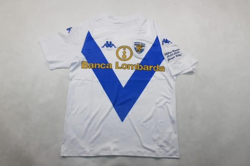 Thailand Quality(AAA) 2003/04 Brescia Special Retro Soccer Jersey