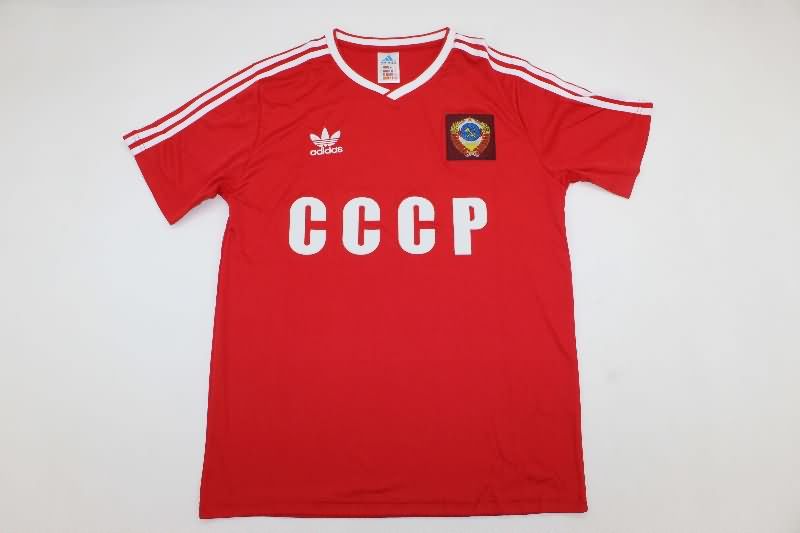 Thailand Quality(AAA) 1986 CCCP Home Retro Soccer Jersey