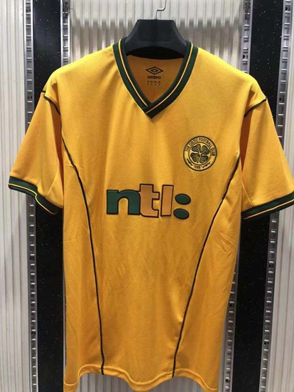 Thailand Quality(AAA) 2000/01 Celtic Away Retro Soccer Jersey