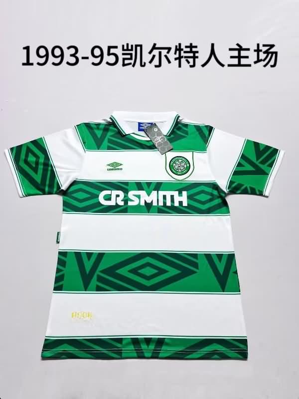 Thailand Quality(AAA) 1993/95 Celtic Home Retro Soccer Jersey