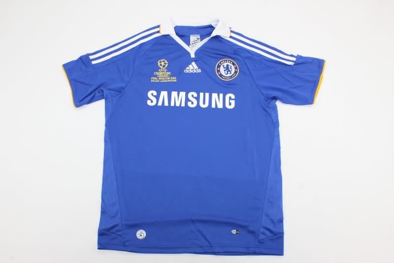 Thailand Quality(AAA) 2008/09 Chelsea Home Final Retro Soccer Jersey