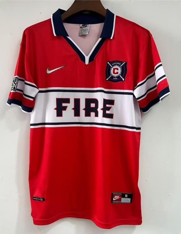 Thailand Quality(AAA) 1998 Chicago Fire Home Retro Soccer Jersey