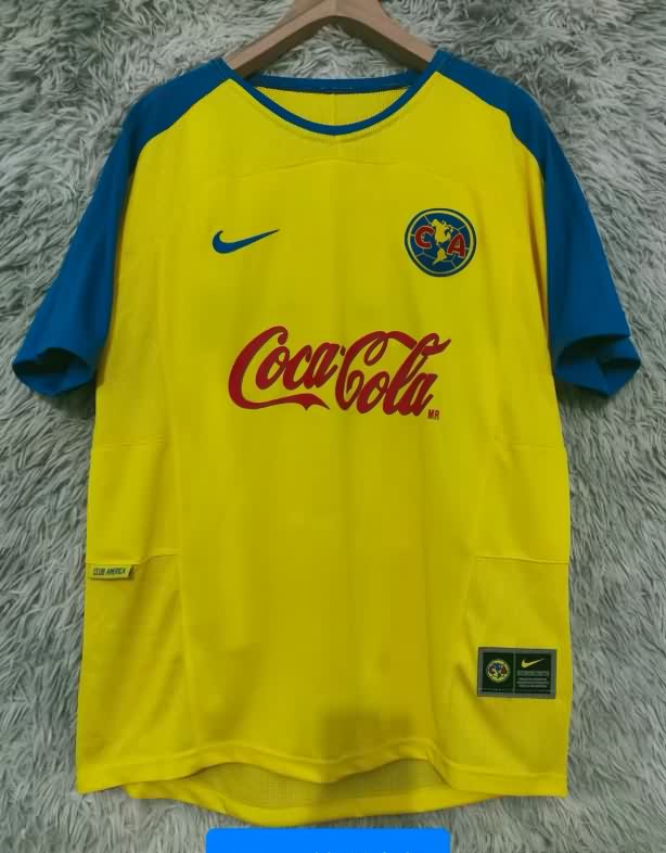 Thailand Quality(AAA) 2003/04 Club America Home Retro Soccer Jersey