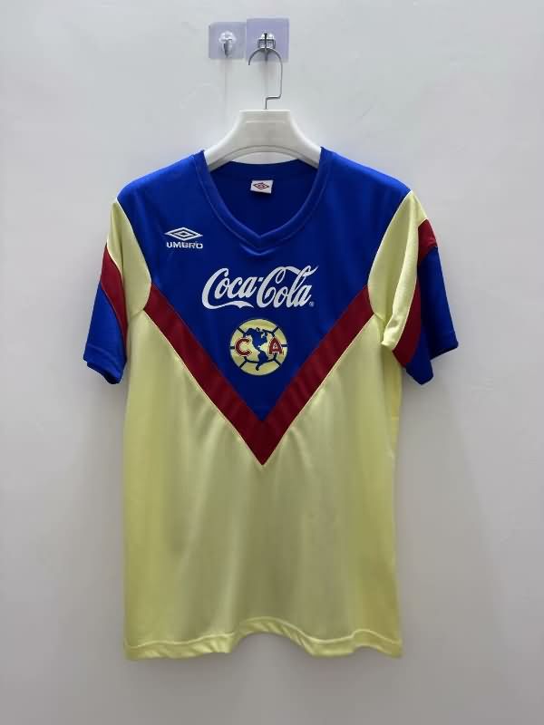 Thailand Quality(AAA) 1988/89 Club America Home Retro Soccer Jersey