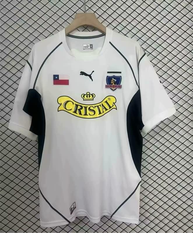 Thailand Quality(AAA) 2003 Colo Colo Home Retro Soccer Jersey