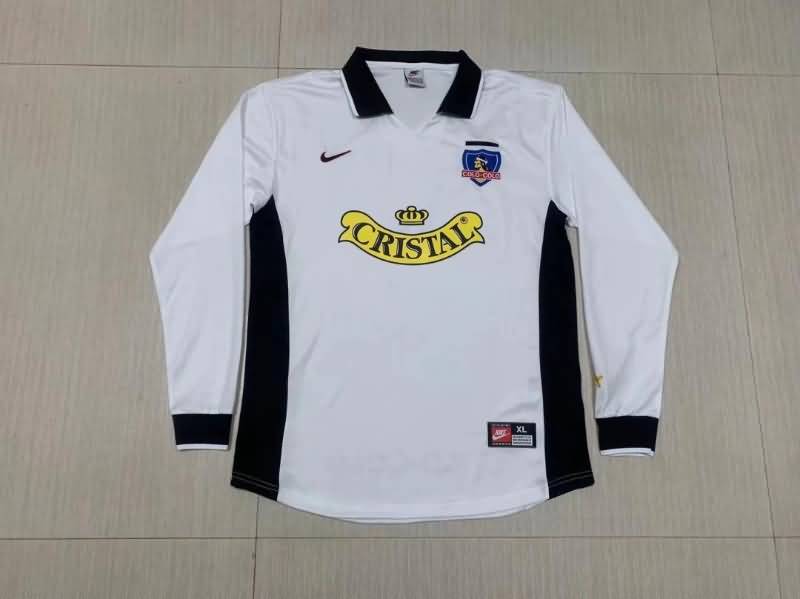 Thailand Quality(AAA) 1997/98 Colo Colo Home Retro Long Sleeve Soccer Jersey