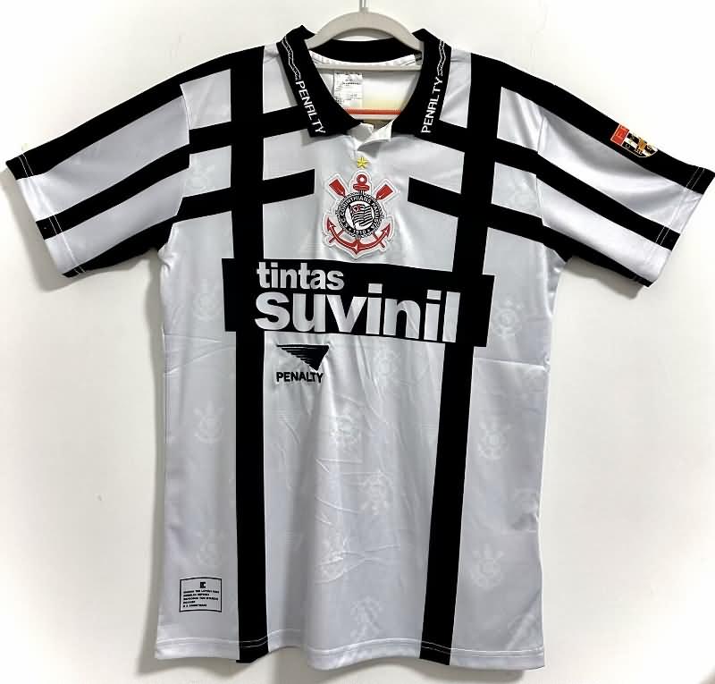 Thailand Quality(AAA) 1996 Corinthians Fourth Retro Soccer Jersey