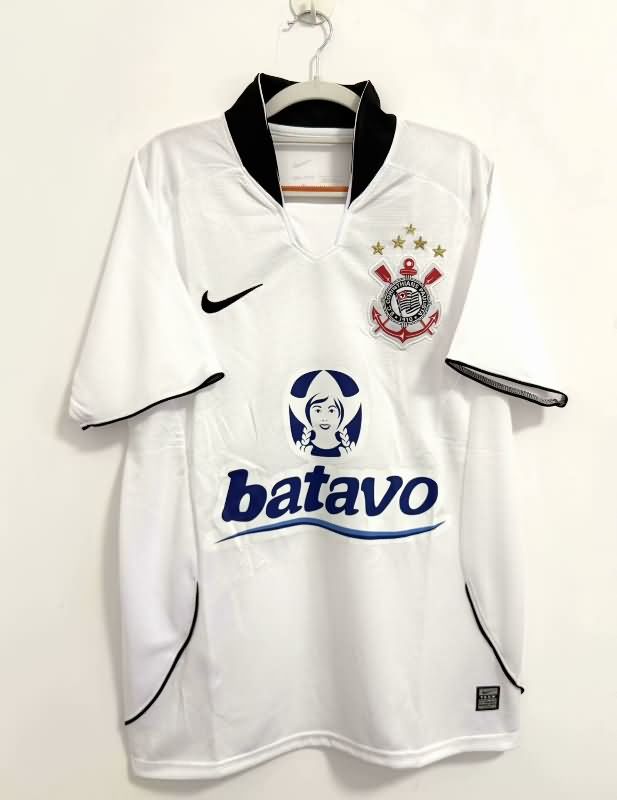 Thailand Quality(AAA) 2009 Corinthians Home Retro Soccer Jersey 02