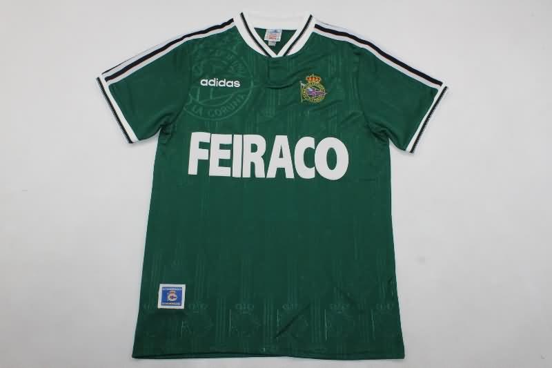 Thailand Quality(AAA) 1999/00 Deportivo La Coruna Away Retro Soccer Jersey