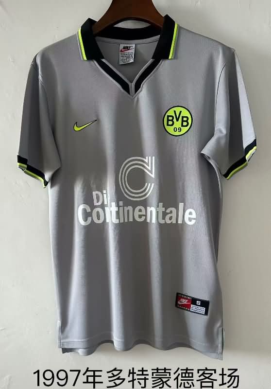 Thailand Quality(AAA) 1995/96 Dortmund Third Retro Soccer Jersey