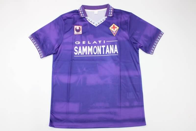 Thailand Quality(AAA) 1994/95 Fiorentina Home Retro Soccer Jersey
