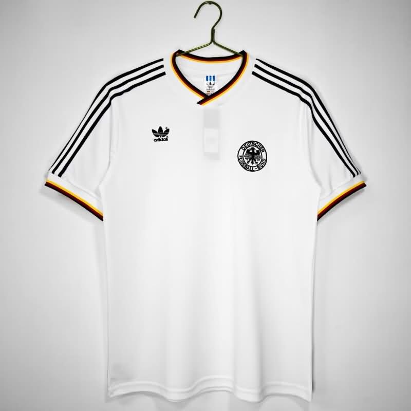 Thailand Quality(AAA) 1986 Germany Home Retro Soccer Jersey