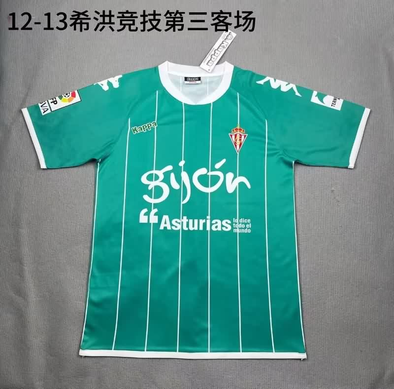 Thailand Quality(AAA) 2012/13 Gijon Third Retro Soccer Jersey
