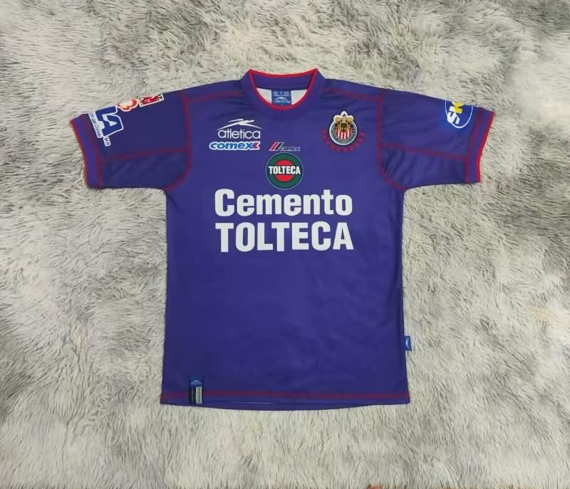 Thailand Quality(AAA) 2002/03 Guadalajara Third Retro Soccer Jersey