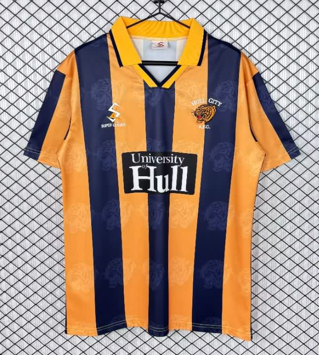 Thailand Quality(AAA) 1997/98 Hull City Home Retro Soccer Jersey