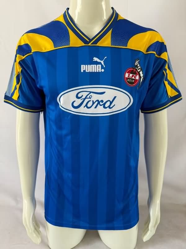 Thailand Quality(AAA) 1995/96 Koln Away Retro Soccer Jersey