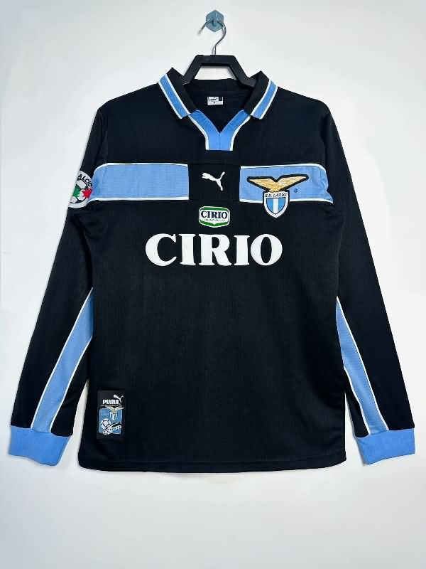 Thailand Quality(AAA) 1998/00 Lazio Away Long Sleeve Retro Soccer Jersey