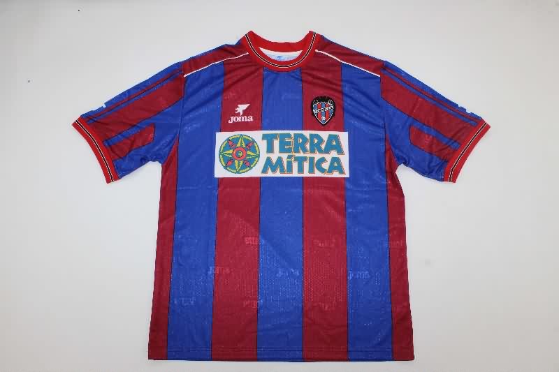 Thailand Quality(AAA) 1999/00 Levante Home Retro Soccer Jersey