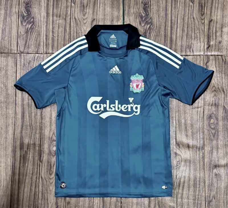 Thailand Quality(AAA) 2008/09 Liverpool Away Retro Soccer Jersey