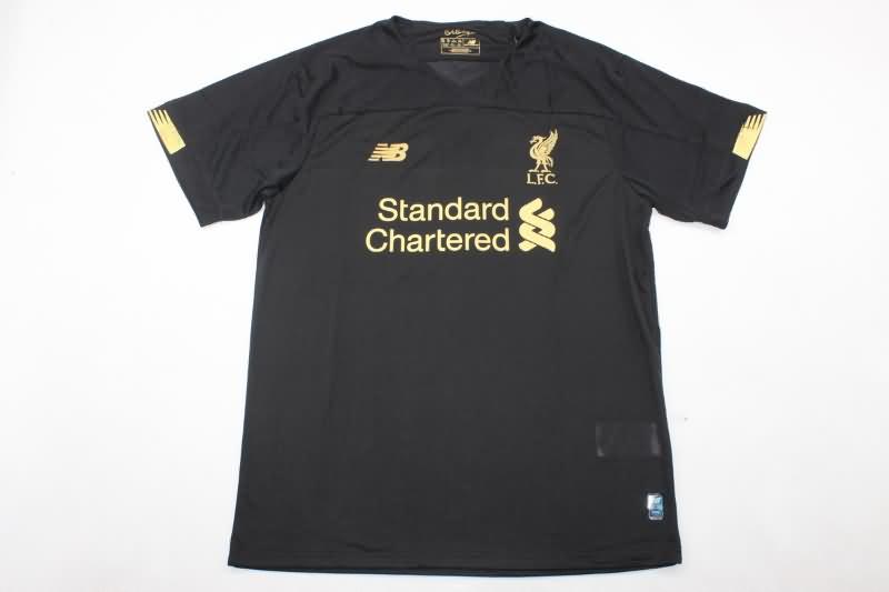 Thailand Quality(AAA) 2019/20 Liverpool Goalkeeper Black Retro Soccer Jersey