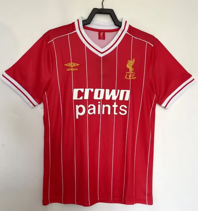 Thailand Quality(AAA) 1982/83 Liverpool Home Retro Soccer Jersey