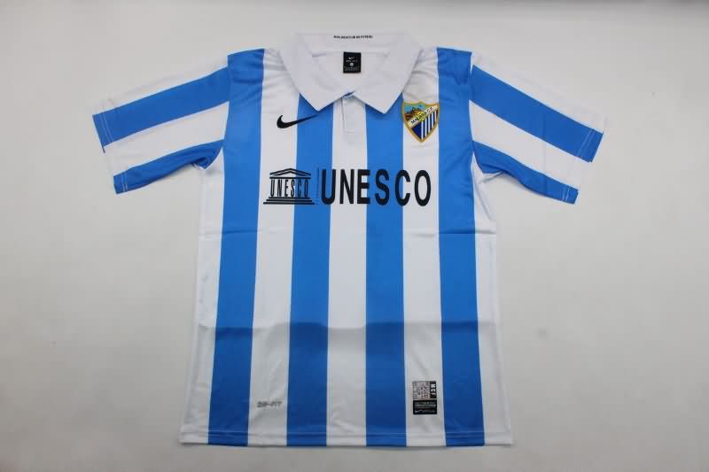 Thailand Quality(AAA) 2012/13 Malaga Home Retro Soccer Jersey