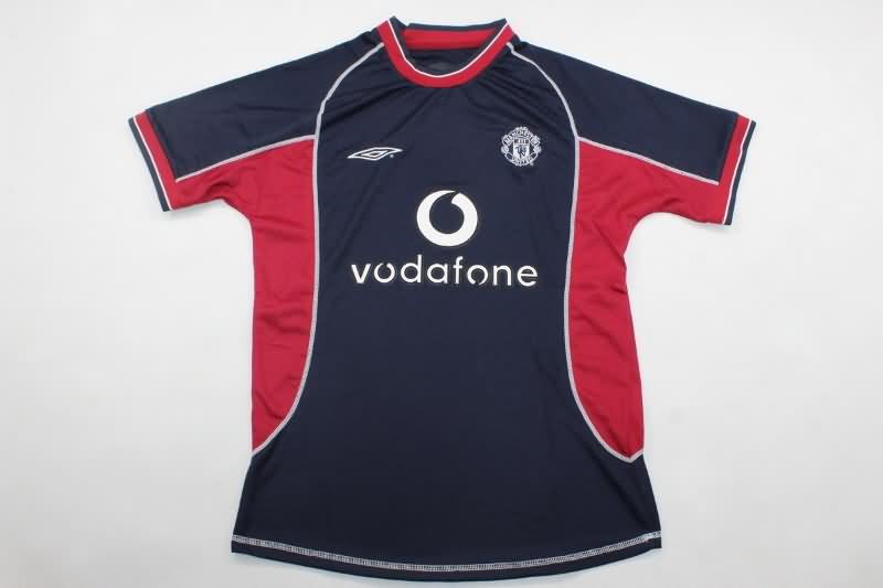 Thailand Quality(AAA) 2001/02 Manchester United Third Retro Soccer Jersey