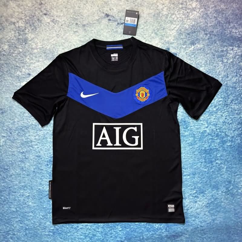Thailand Quality(AAA) 2009/10 Manchester United Away Retro Soccer Jersey
