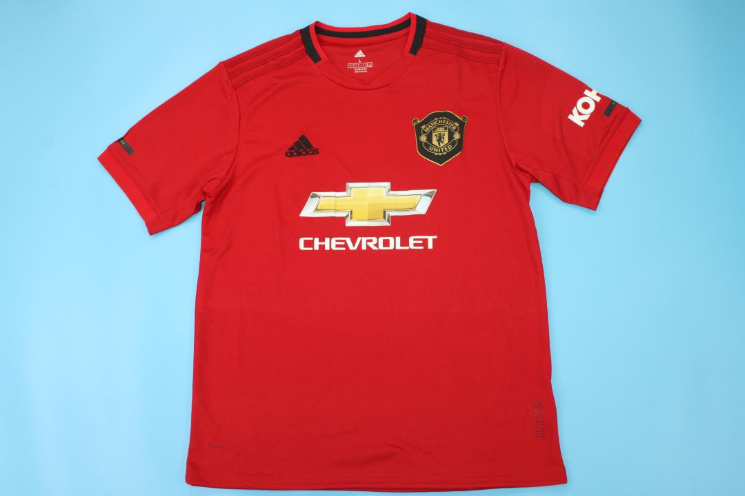 Thailand Quality(AAA) 2019/20 Manchester United Home Retro Soccer Jersey